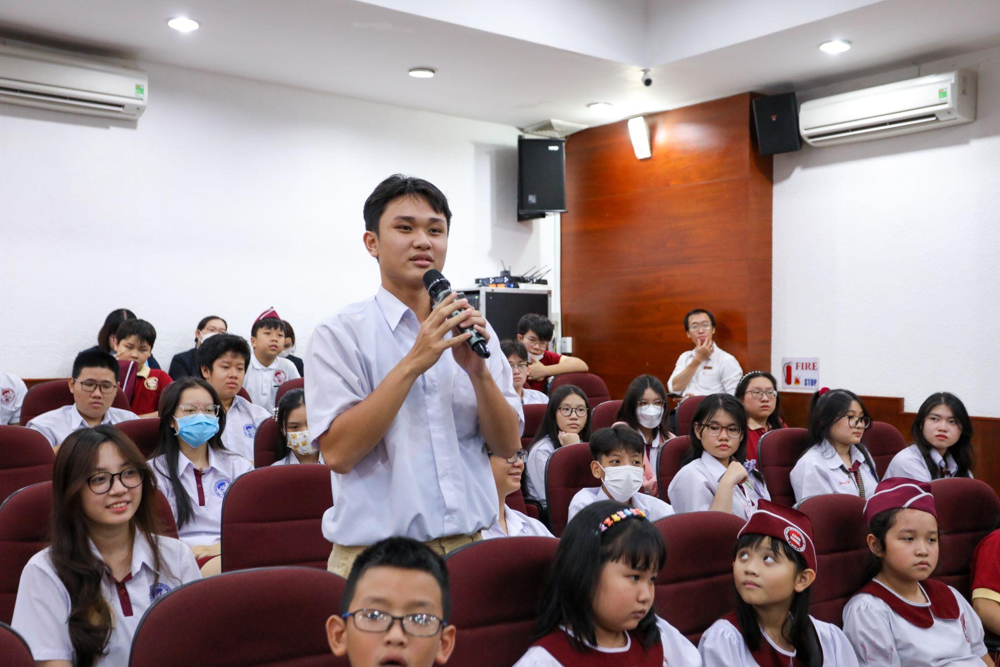 Học sinh Asian School chung tay bảo vệ tê giác