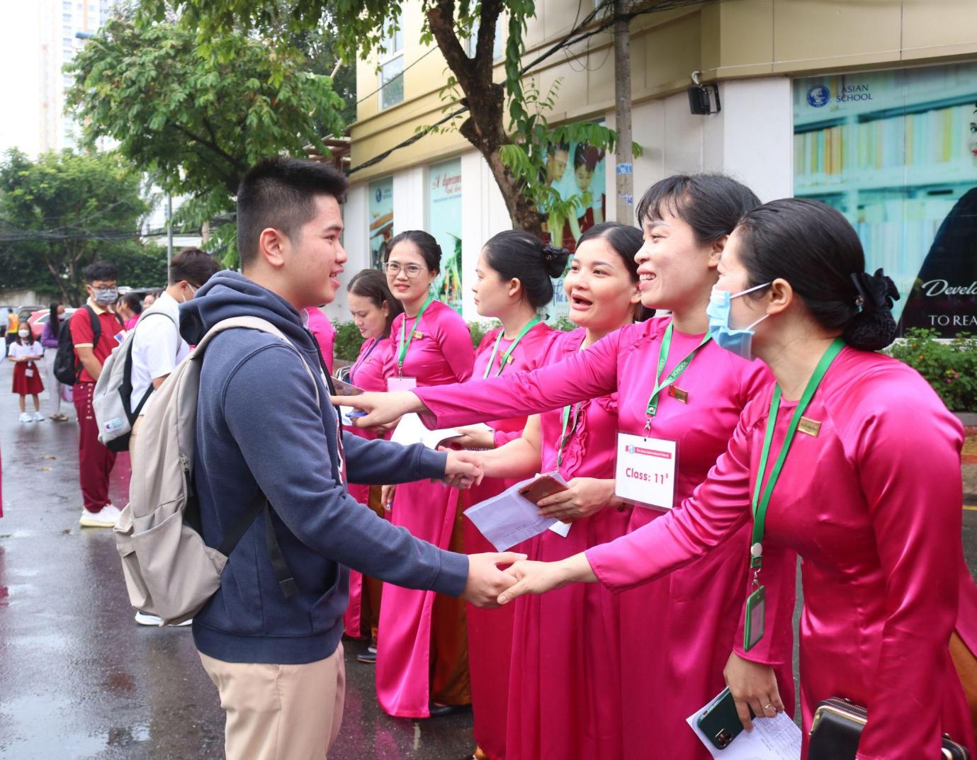 Học sinh Asian School hào hứng trở lại trường sau kỳ nghỉ hè