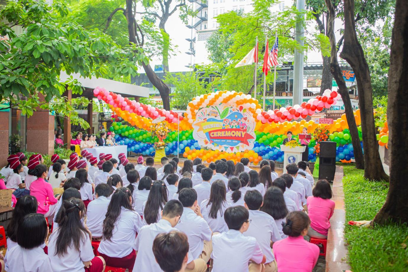 Asian School tưng bừng khai giảng năm học mới