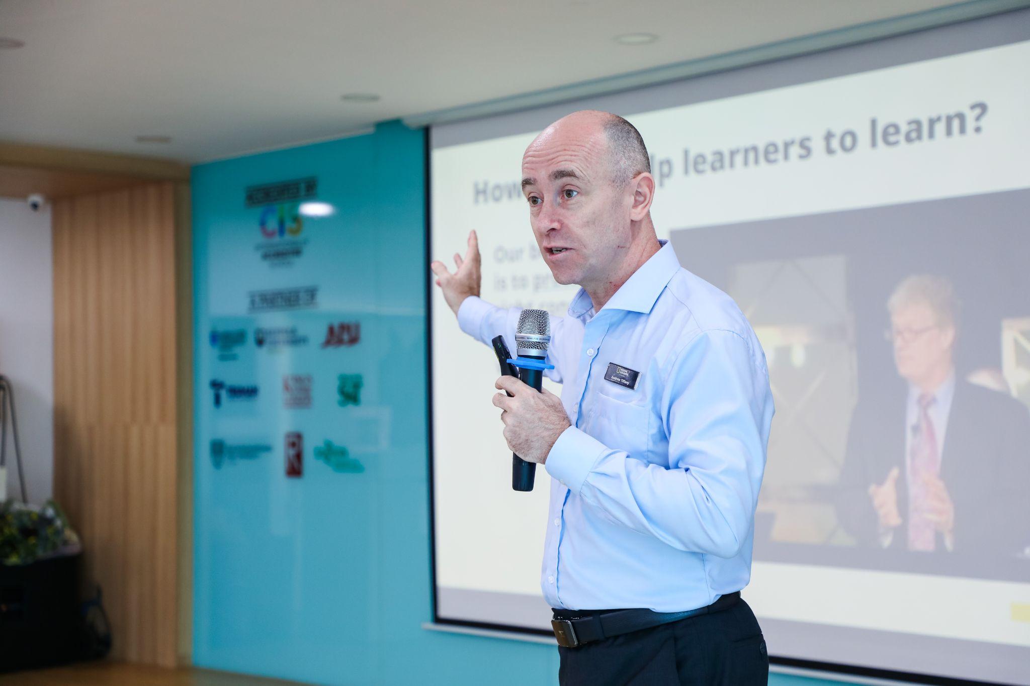 Asian School tập huấn chuyên sâu về dạy học phân hóa cùng chuyên gia National Geographic Learning